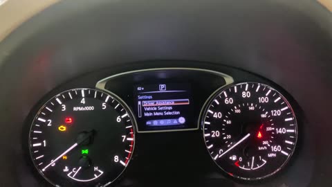 2017 Nissan Altima - Maintenance Reset