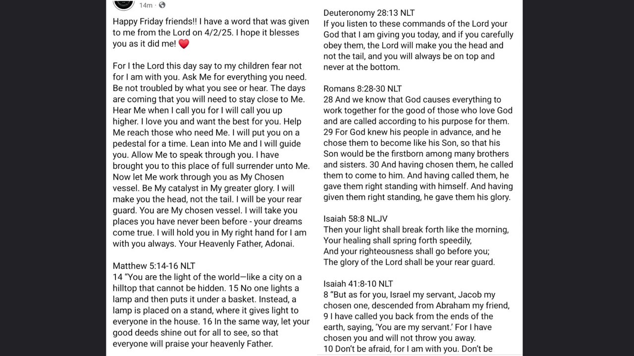 Prophetic Word: You Are My Chosen Vessel