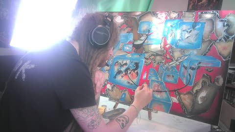 Live Art with Subliminal Therapy | Chill Creative Vibes