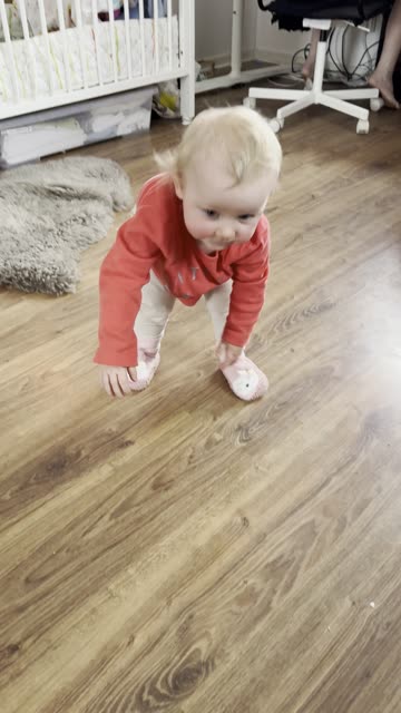 from crawl to walk in 0.1 seconds!