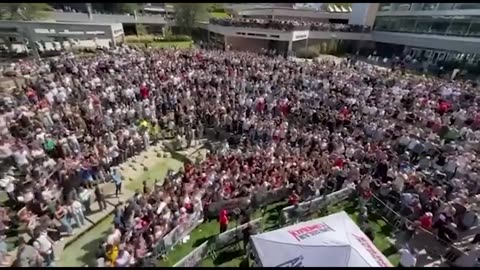 Charlie Kirk Posts Video Moments Before Being SHOT at Utah Valley