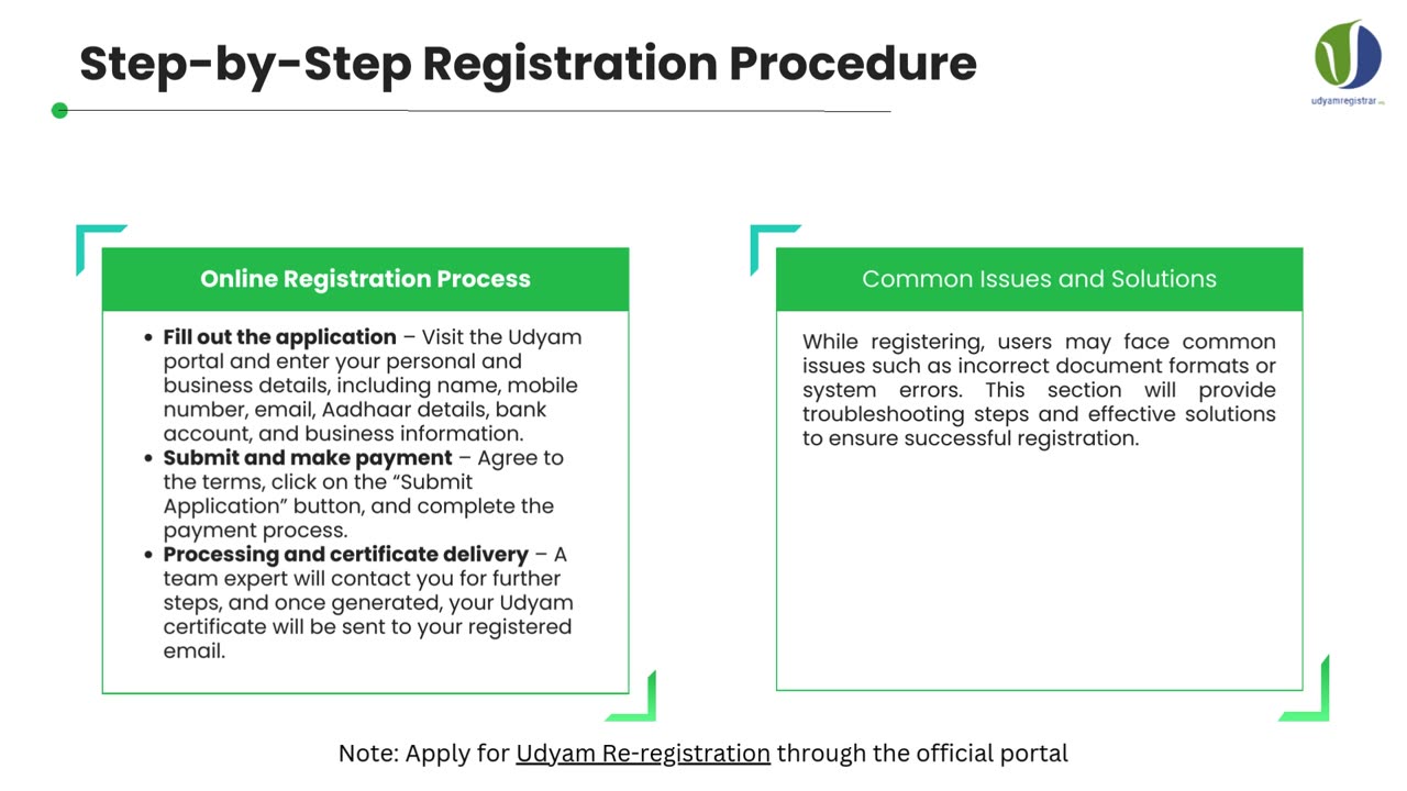 Udyam Registration