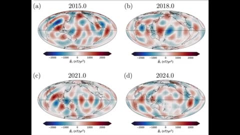Magnetic Pole Shift: The Last 11 Years Sep.21.2025 Space Weather News