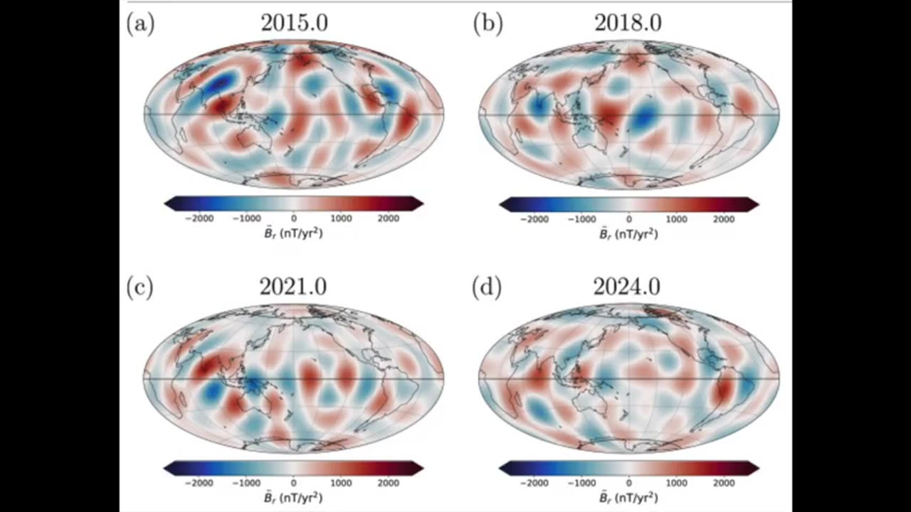 Magnetic Pole Shift: The Last 11 Years Sep.21.2025 Space Weather News