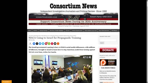 MAGA Influencers Travel to Israel For Propaganda Training - Isn't This Strange?