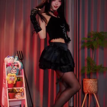 Sexy Obsidian black Stockings Lithe Shake Dance | Daily Beauty EP 1567