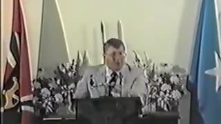 James Wickstrom Speaks To Aryan Nations About The Empire (1987)