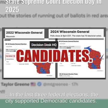 Fact Check: Wisconsin Did NOT Run Out Of Ballots 'In Red Areas' On 2025 Supreme Court Election Day