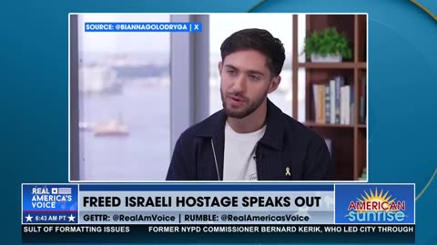 HAMAS TREATED HOSTAGE BETTER AFTER TRUMP ELECTED