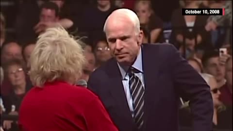 I admired & trusted John McCain. It began when a lady berated