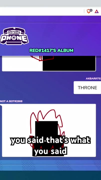 Gartic Phone : tom and jerry