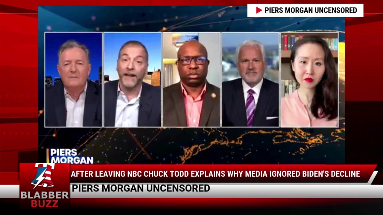 After Leaving NBC Chuck Todd Explains Why Media Ignored Biden's Decline