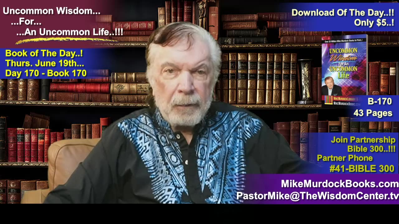 Re-Air: Uncommon Wisdom For An Uncommon Life..!!!