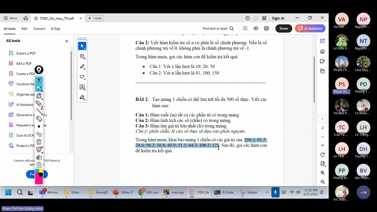 Nhập môn lập trình (C++). Buổi 09. Con trỏ và ứng dụng