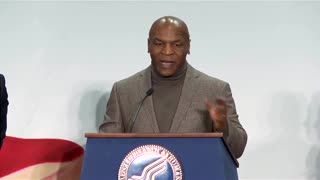 Mike Tyson says he wants to be 'a hero' against obesity in MAHA event