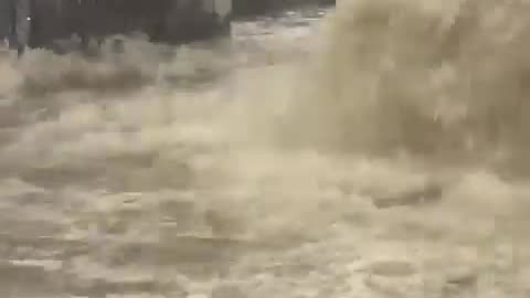 NYC subways are now flooding as mass amounts of rainfall hit the east coast.