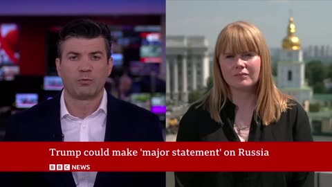 US President Donald Trump expected to make 'major' statement on support for Ukraine