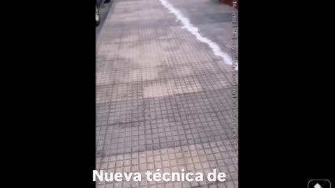 Nueva técnica de amedrentar y molestar en mi barrio