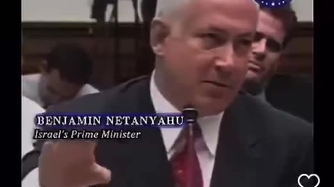 Netanyahu in 2003 Get rid of Saddam and you’ll have peace in the Middle East.