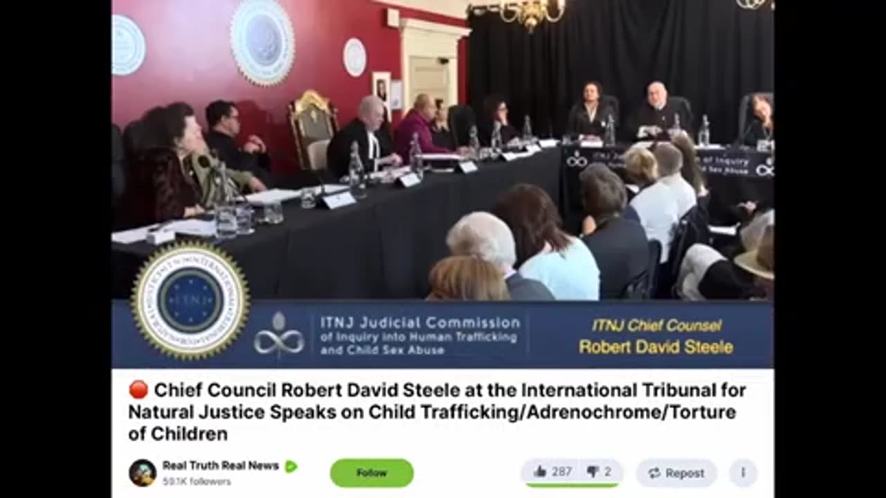 Chief Council Robert David Steele ..