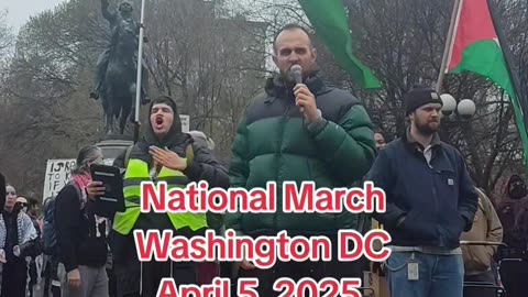 National March for Palestine in Washington DC.
