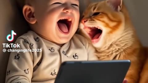 Baby laugh