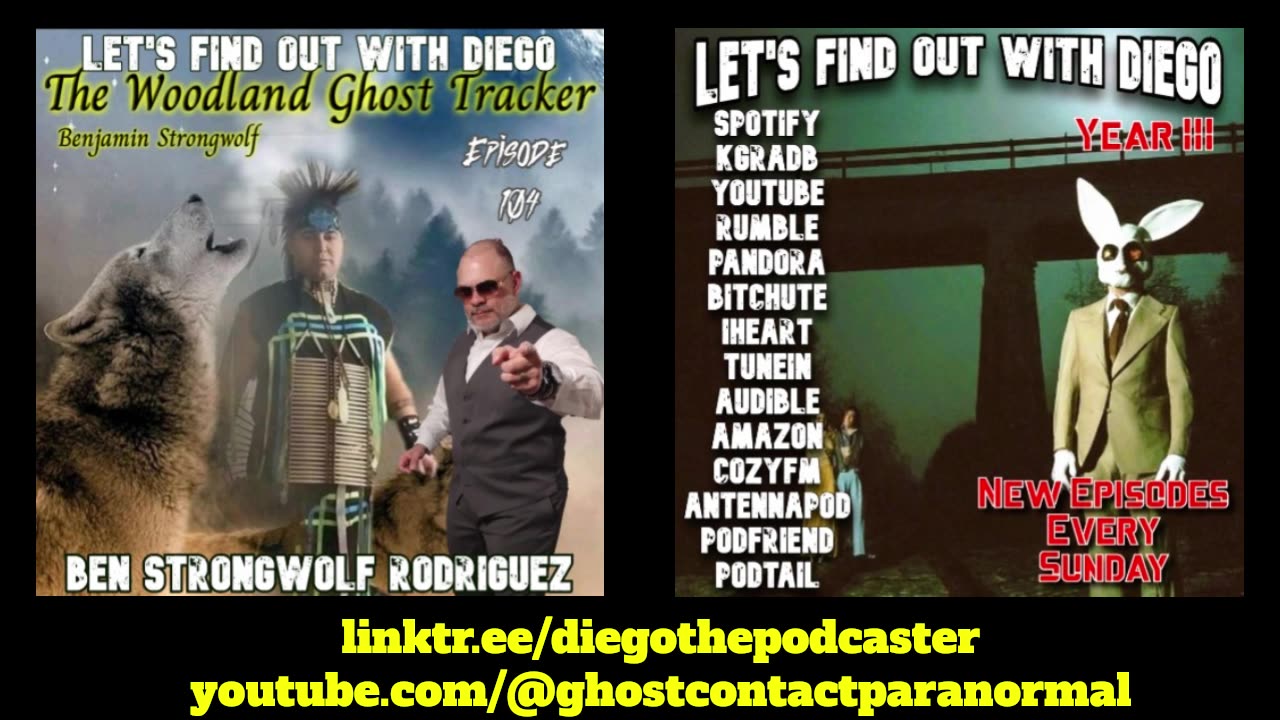 Episode 104: "The Woodland Ghost Tracker" Ben Strongwolf Rodriguez