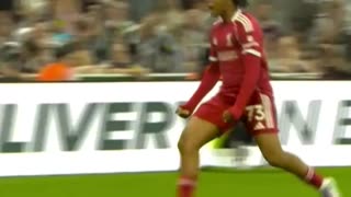 16-year-old Rio Ngumoha, Liverpool's newest hero!