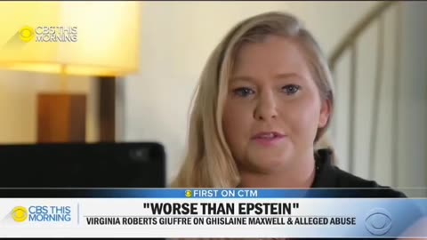 her being trafficked to Jeffrey Epstein.