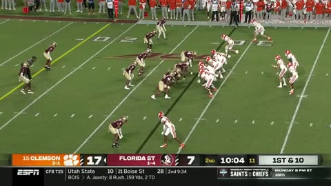 Clemson Offense vs Florida State Defense (2024)