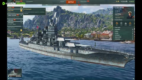 warships with a new ship New Mexico