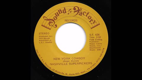Nashville Superpickers - New York Cowboy