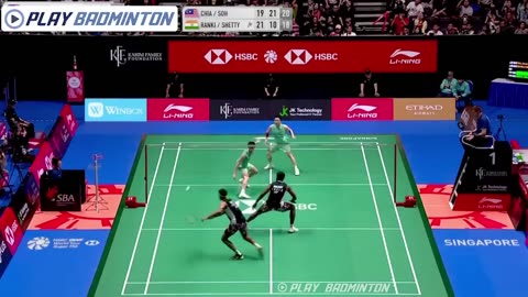 Aaron CHIA SOH Wooi Yik from Malaysia 🆚 Satwiksairaj Rankireddy / chirag shetty