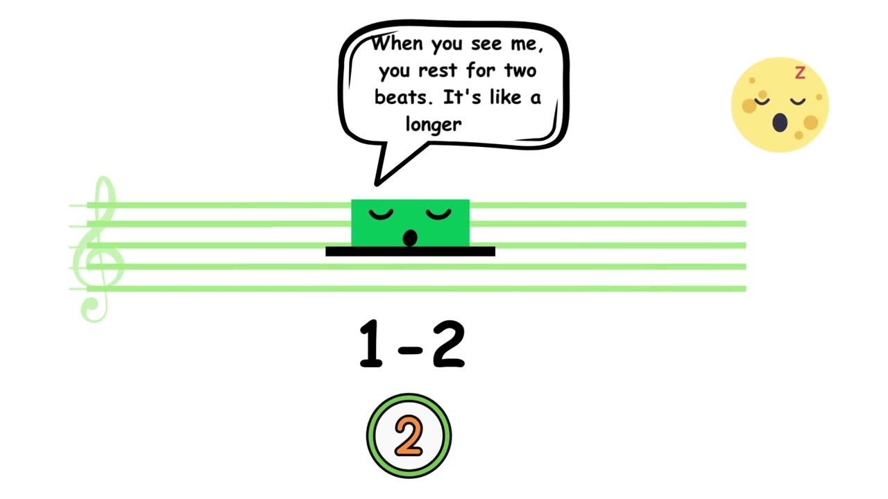 Let's learn about RESTS in Music! Music Theory made Easy with Smiley Note