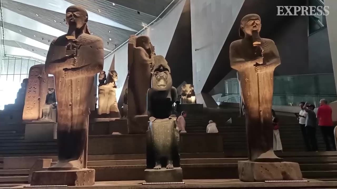 Grand Egyptian Museum showcasing thousands of ancient artefacts opens after decades of anticipation