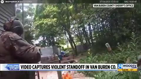 Wanted fugitive throws pipe bombs at Michigan deputies during search warrant execution