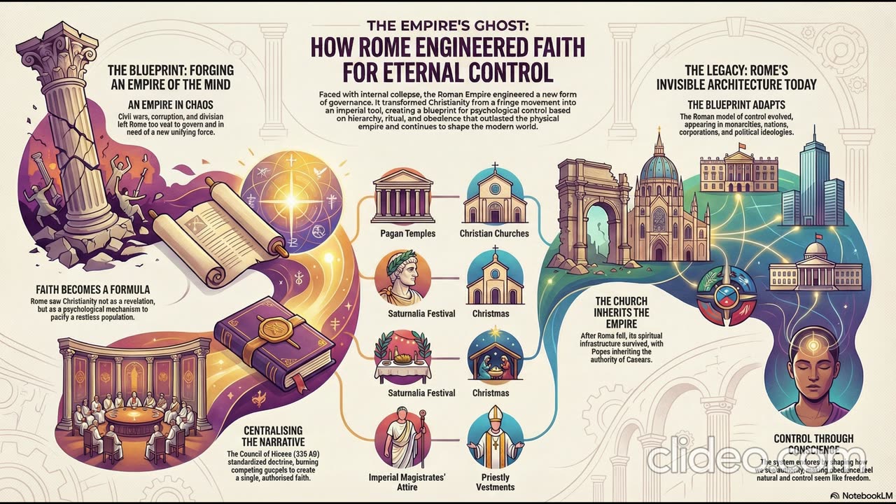 Rome Forged Christianity For Control