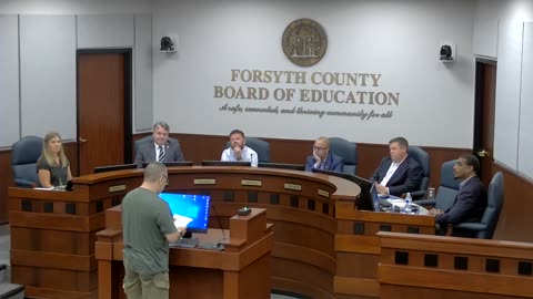 Forsyth County Georgia Board of Education - Jere Krischel - 06/17/2025