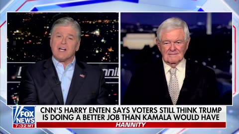 Gingrich Explains How GOP Must Respond To Polls Against Trump
