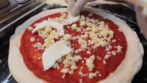 Delicious Pizza in Restaurant Italian