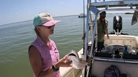 Girl Catches Perfect Redfish!