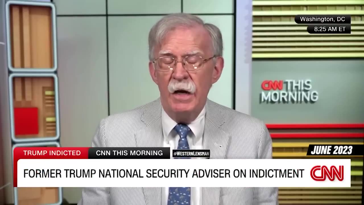 Western Lensman - June 2023. John Bolton wants Trump aggressively prosecuted after Jack Smith...