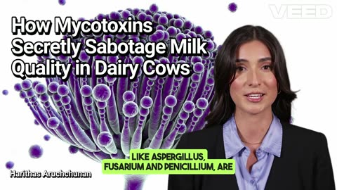 Alert:How Mycotoxins Secretly Sabotage Milk Quality in Dairy Cows