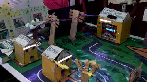 Nigerian students hope to use robotics to solve Africa's problems