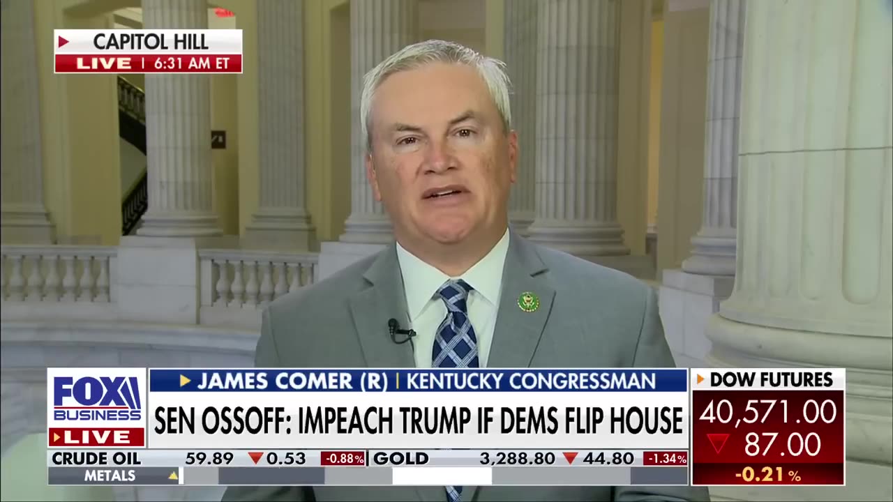 Rep. James Comer shoots down impeachment move against Trump: 'Isn’t going anywhere'