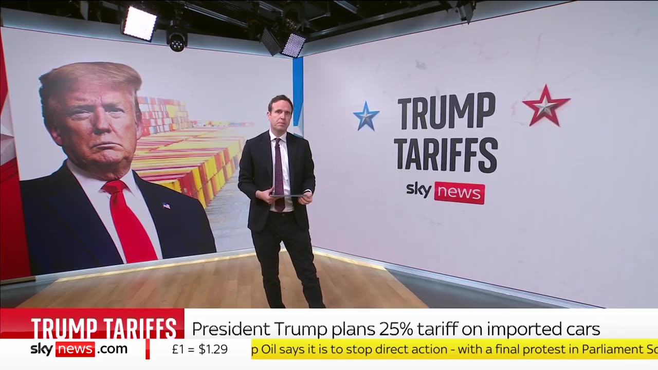 Sky's Ed Conway explores impact of Trump's car tariffs and the threat of a trade war