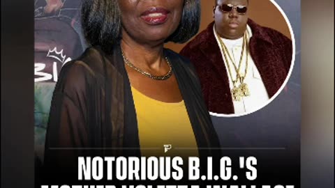 Rip to late rapper biggie smalls mother voletta wallace 🙏🕊🕯⚰️🪦12/31/25
