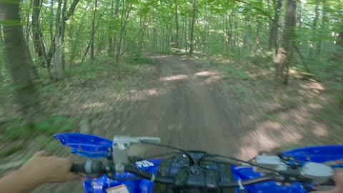Raptor 700R rough trail ride