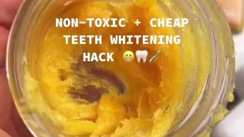 Natural teeth whitening?
