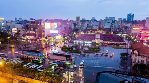 😍4K Ho chi minh city ,💋 All Drone Footages